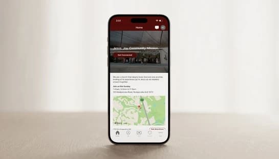 Find Us on the Church Center app!